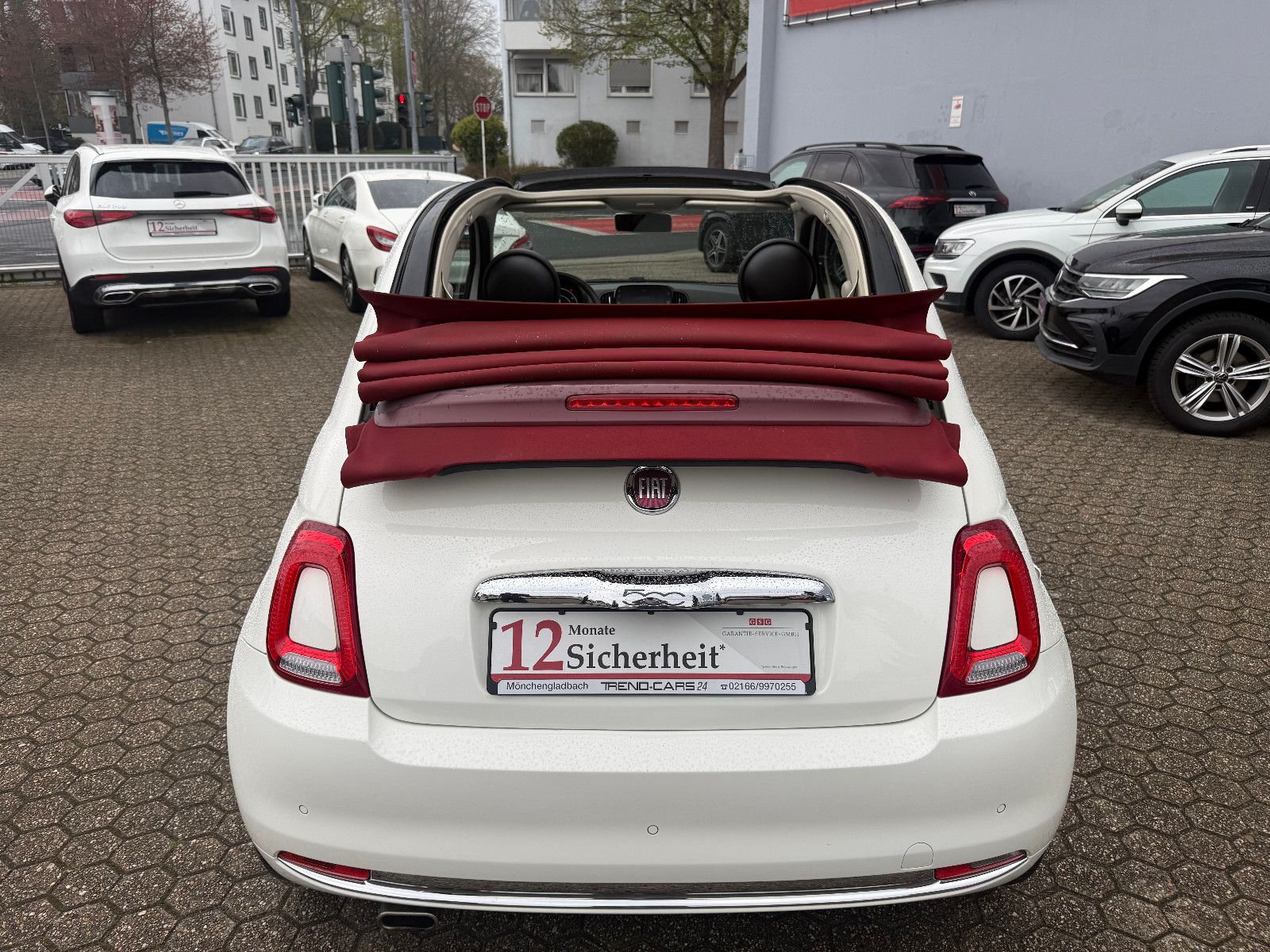 Fahrzeugabbildung Fiat 500 Mirror*Klima*Tempomat*AplleCarplay*