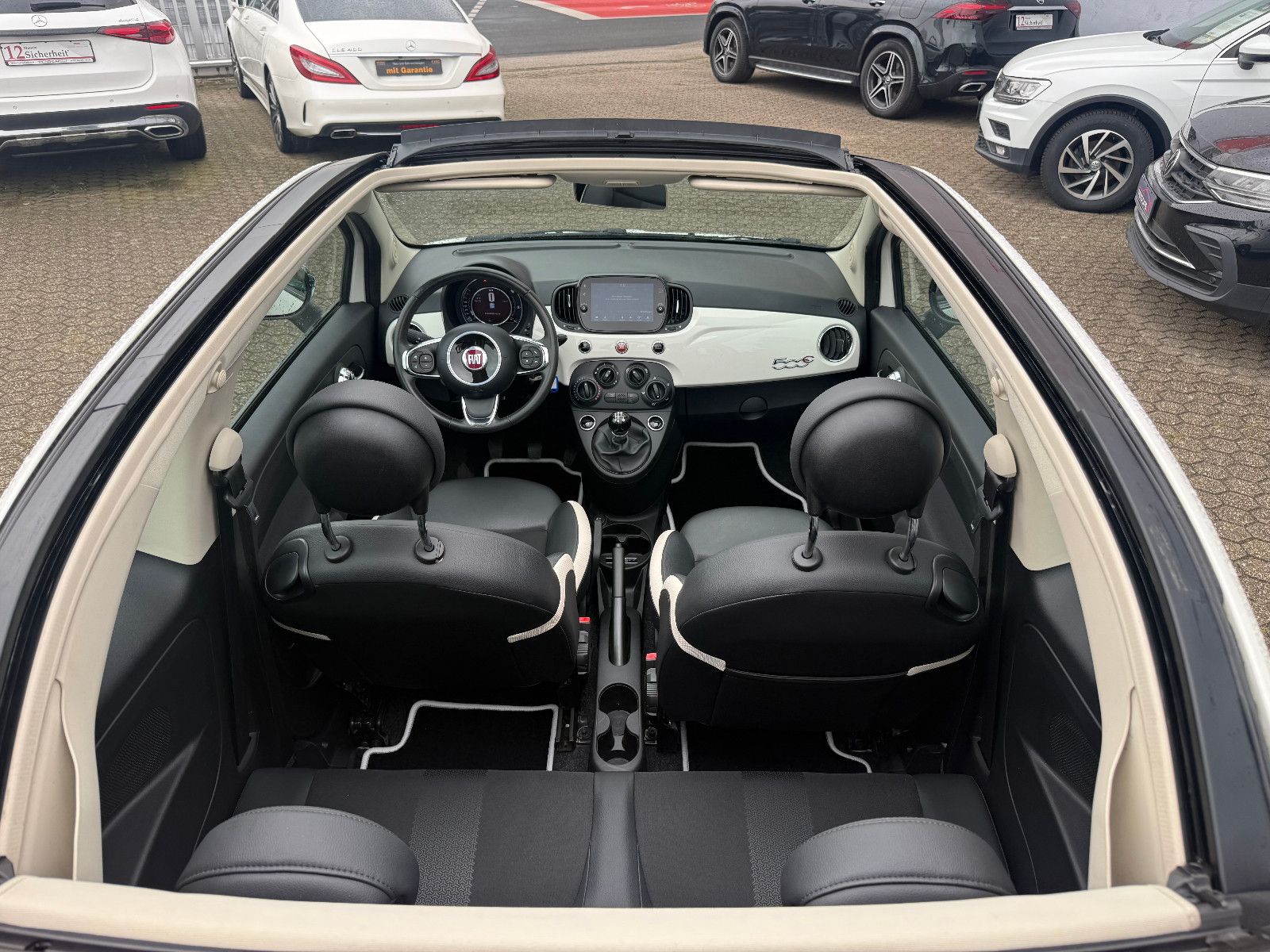 Fahrzeugabbildung Fiat 500 Mirror*Klima*Tempomat*AplleCarplay*